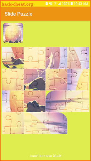 Slider Puzzle g11h screenshot