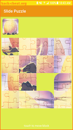 Slider Puzzle g11h screenshot