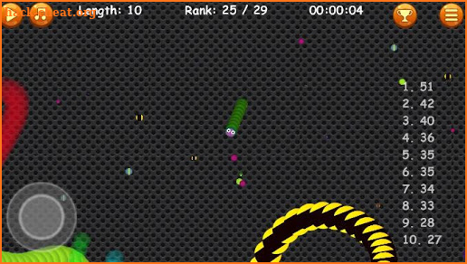 Slider.io : Worm Zone Snake Cacing Gendut screenshot
