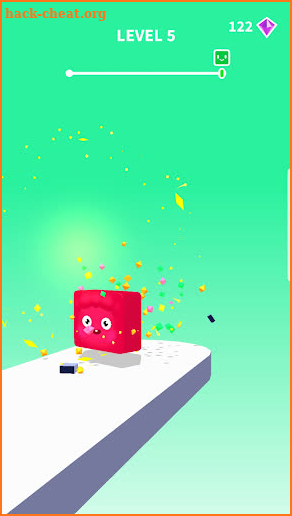 Sliding Jelly-Shape the jelly for the cube screenshot