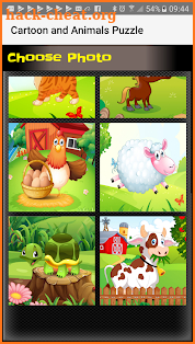 Sliding Puzzle Cartoon&Animals screenshot