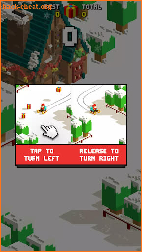 Sliding Santa screenshot