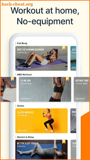 SLiimFit: Workout Women, Abs Workout, Weight Loss screenshot