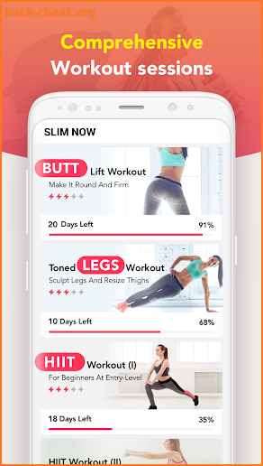 Slim NOW - Weight Loss Workouts screenshot