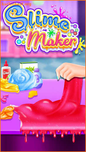 Slime games for girls - Slime Maker Simulator LOL! screenshot