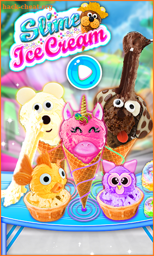 Slime Ice cream Maker! Squishy Summer Dessert Chef screenshot