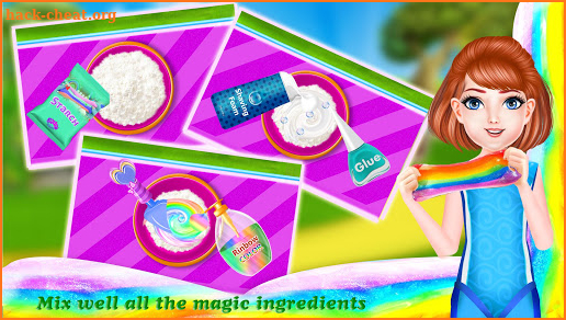 Slime Maker DIY Game How to Make Slime screenshot