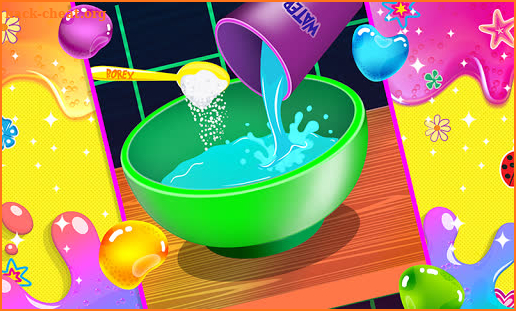 Slime maker satisfying DIY slime simulator screenshot