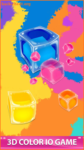 Slimes.io 3D Coloring io game screenshot