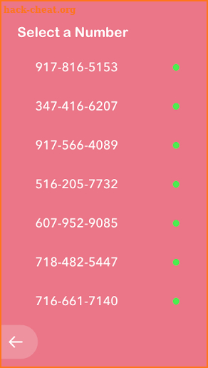 Sline 2nd Number Free Call screenshot