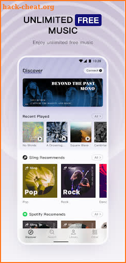 Sling-Free Streaming Music screenshot