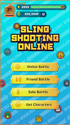 SLING SHOOTING ONLINE screenshot