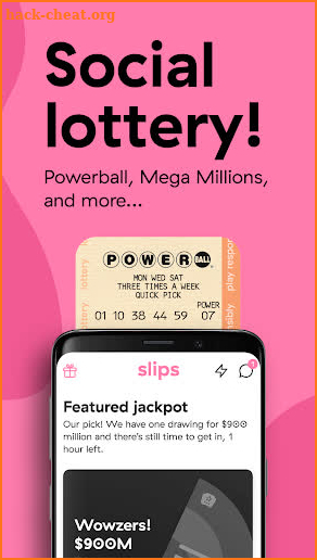 Slips - Social Lottery screenshot