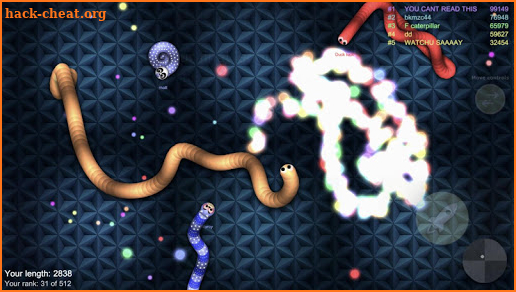 Slither worm vs Venom snake screenshot