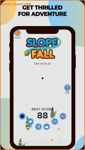 Slope Fall:Run the balls Down screenshot