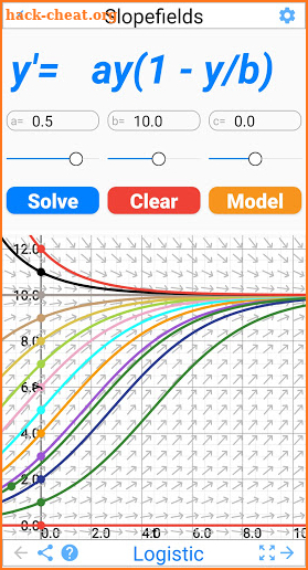 Slopes: Differential Equations screenshot
