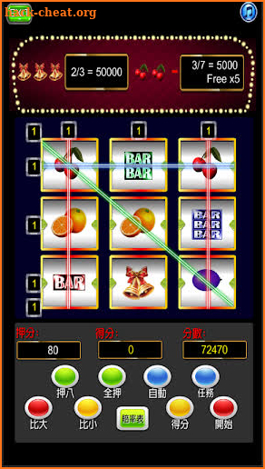Slot 777 水果盤(老虎機,BAR,Casino) screenshot