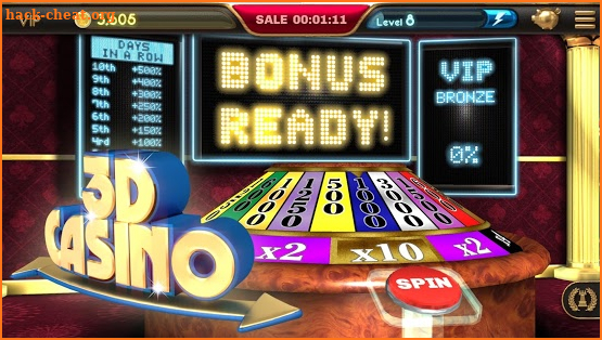 Slot Machine - 2x5x10x Times Pay Bonus Casino Game screenshot