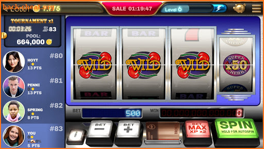 Slot Machine - 50x Cherry 🍒 Vintage Casino Game screenshot