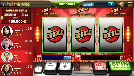 Slot Machine - Double Chili🌶️ Vintage Casino Game screenshot