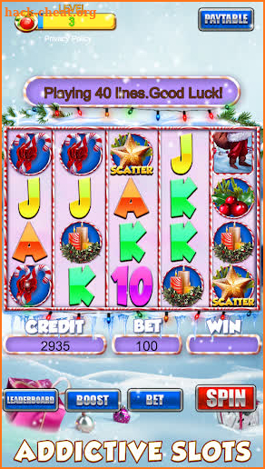 Slot Machine : Free Christmas Slots Casino Game screenshot