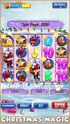 Slot Machine : Free Christmas Slots Casino Game screenshot