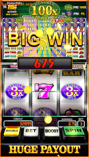 Slot Machine : Free Triple Hundred Times Pay Slots screenshot