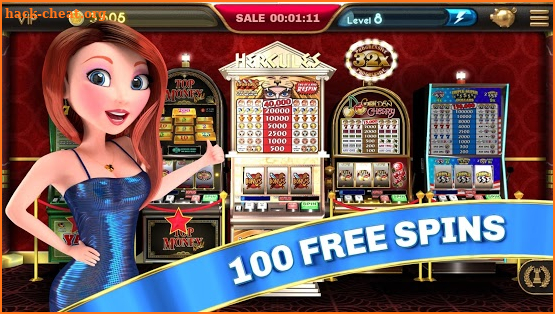 Slot Machine - Hercules 💪Free Vintage Casino Game screenshot