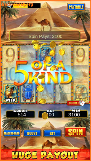 Slot Machine: New Pharaoh Slot - Casino Vegas Feel screenshot