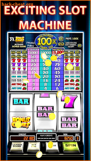 Slot Machine : One Hundred Times Pay Free Slots screenshot
