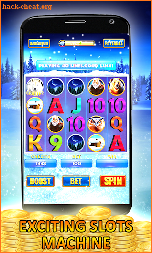 Slot Machine : Timber Wolf screenshot