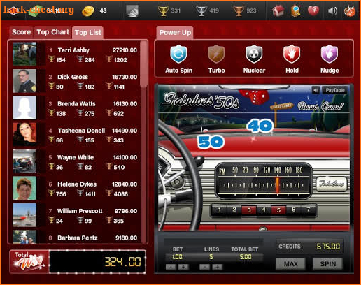Slot Machine Tournaments screenshot
