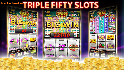 Slot Machine: Triple Fifty Times Pay Classic Slot screenshot