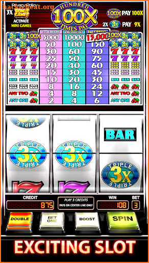 Slot Machine : Triple Hundred Times Pay Free Slot screenshot