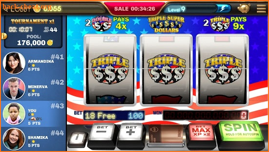 Slot Machine - Triple Super Dollars 🌟 Casino Game screenshot