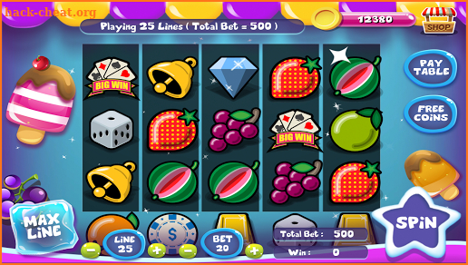 Slot Matchine IceCream - Vegas Casino Slot Games screenshot