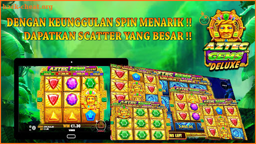 Slot Pragmatic Play Aztec Gems screenshot