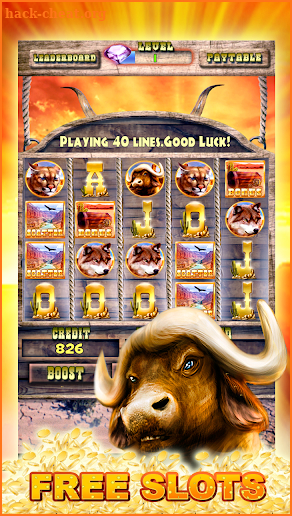 Slots Buffalo Free Casino Game screenshot