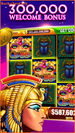Slots! Cleo Wilds Slot Machines & Casino Games screenshot