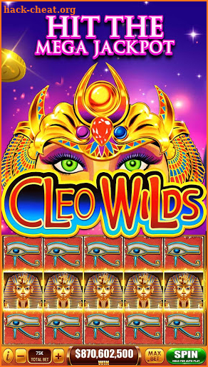 Slots! Cleo Wilds Slot Machines & Casino Games screenshot