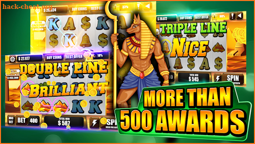 Slots free win: pharaoh's city of dune screenshot