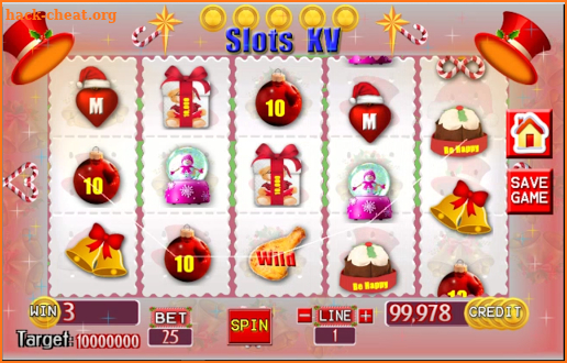 Slots KV Christmas 2019 screenshot