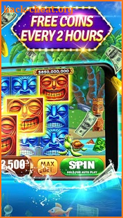 Slots - Tiki Riches Hot Vegas Slot Machines Online screenshot