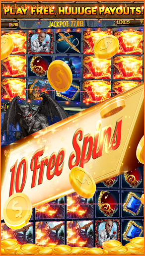Slots Vampires Wild Vegas Casino Slots Machine screenshot