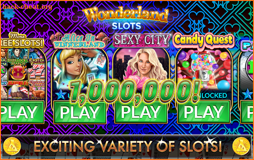 Slots - Wonderland Free Casino screenshot