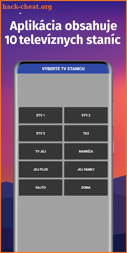 Slovenské Televízie (Slovenské TV) screenshot