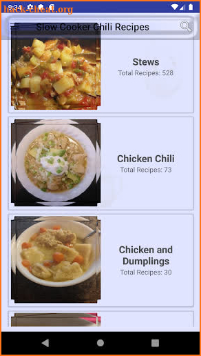 Slow Cooker Chili Recipes screenshot