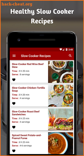 Slow Cooker Recipes: Crockpot Slow Cooker Recipes screenshot