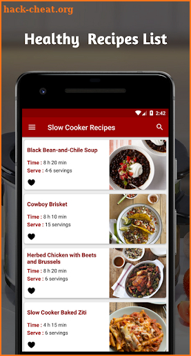 Slow Cooker Recipes: Crockpot Slow Cooker Recipes screenshot