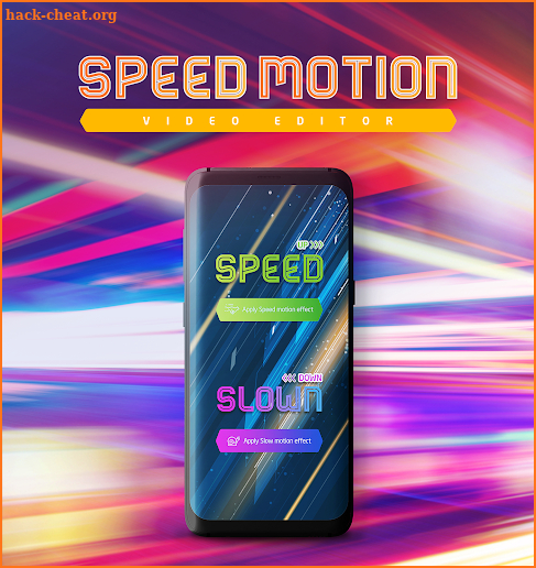 Slow Motion & Speed Up Video - Speed Motion screenshot